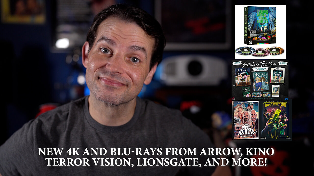 NEW 4K and Blu-rays from Arrow, Kino, Terror Vision, Lionsgate, and More!