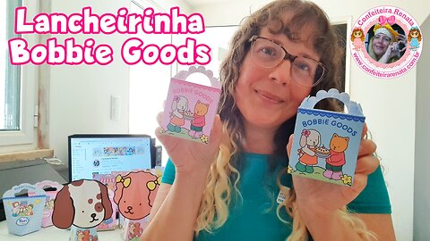BOBBIE GOODS LANCHEIRINHA - Personalizado Lembrancinha de Festa Infantil Bobbie Goods