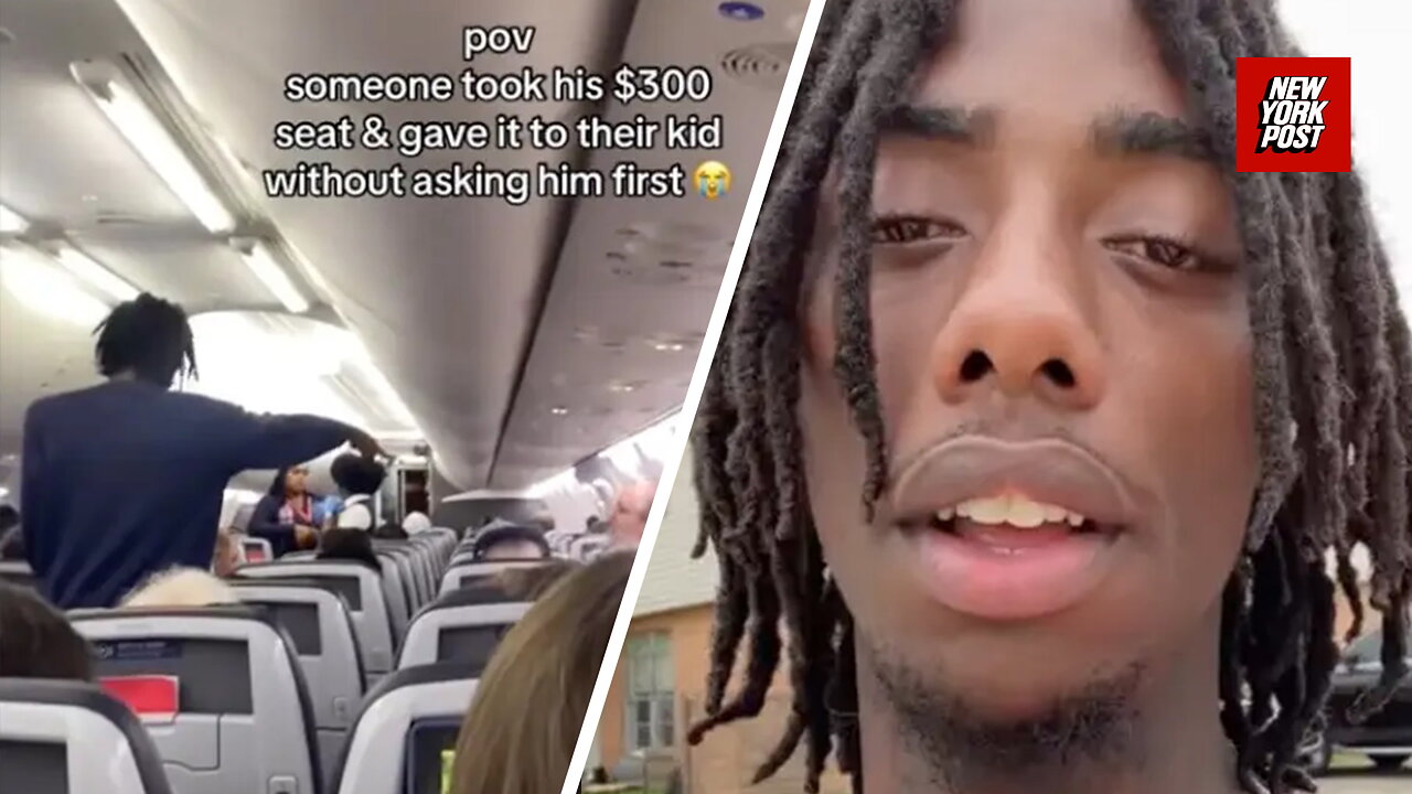 American Airlines passenger calls out family for giving his $300 seat to their child