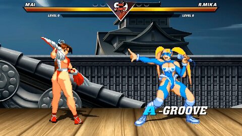MAI SHIRANUI vs R. MIKA - (Hardest AI)