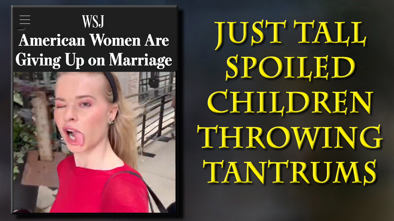 Men are finally sticking to principles, and women are crashing out over it