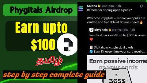 Phygitals Airdrop | Phygitals NFT airdrop #earn crypto 