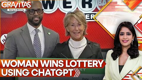 Woman Wins Big Lottery With Al's Help | GRAVITAS