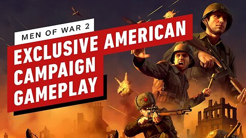 Men of War 2 - Battle of Coisson Gameplay (American Campaign)