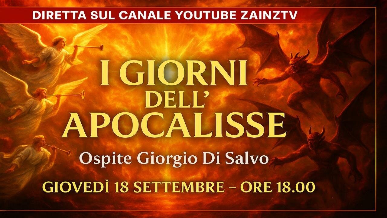 Le Video Dirette di Zainz - I GIORNI DELL'APOCALISSE - Ospite Giorgio Di Salvo