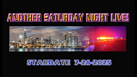 ANOTHER SATURDAY NIGHT LIVE!
