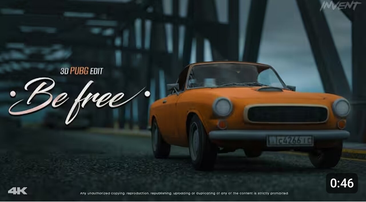 3d animation PUBG mobile video