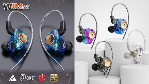 🎧 QKZ AK6-Ultra — Hi-Res Graphene Sports Earphones for Ultimate Sound & Style 🎶