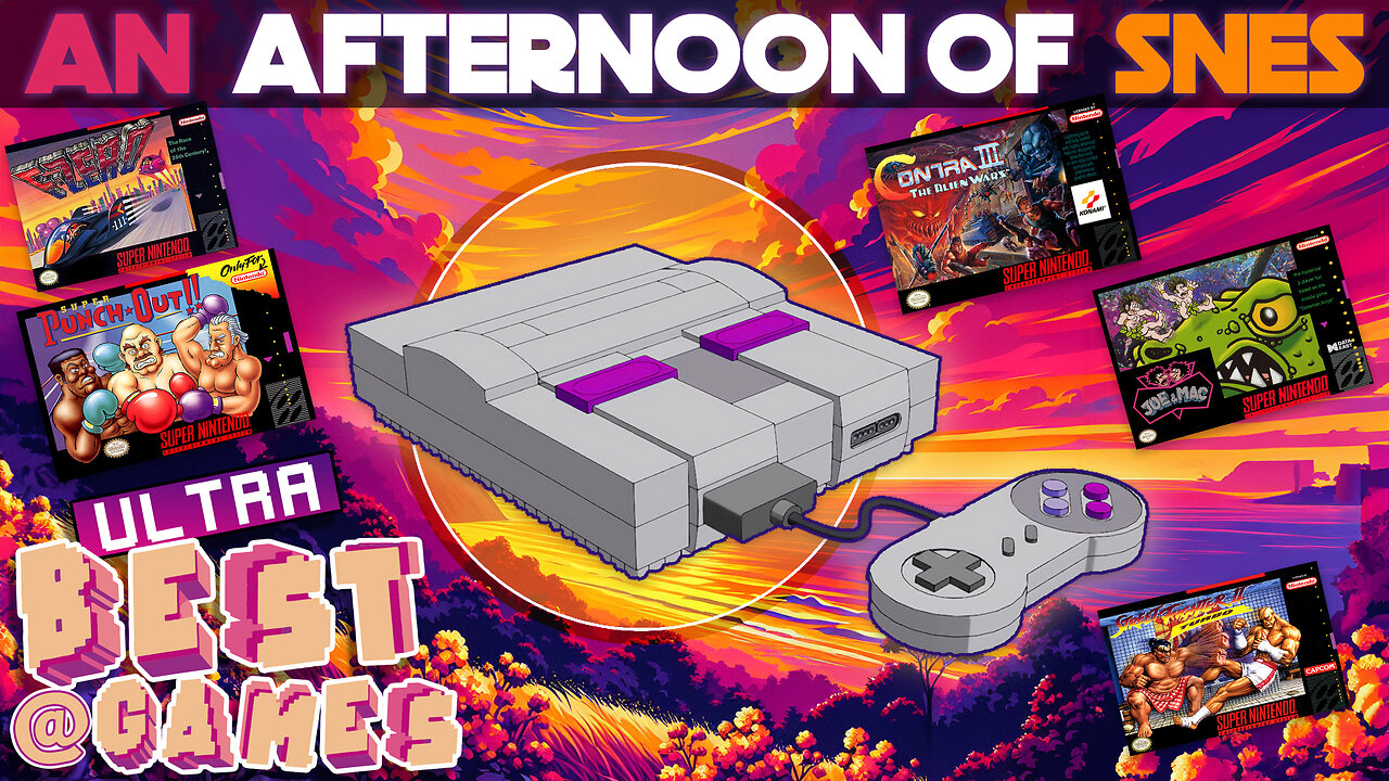 An Afternoon Of SNES | ULTRA BEST AT GAMES (HD Edited Replay)