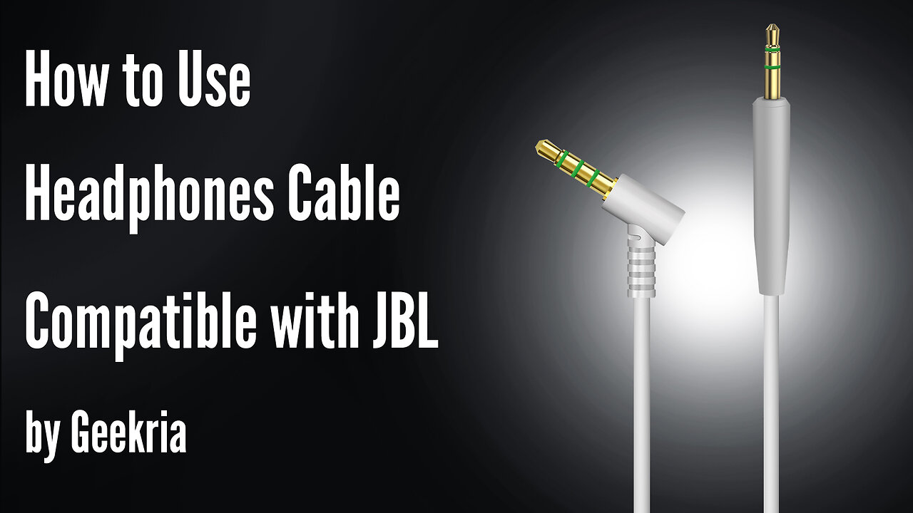 How to Use Headphones Compatible with JBL by Geekria