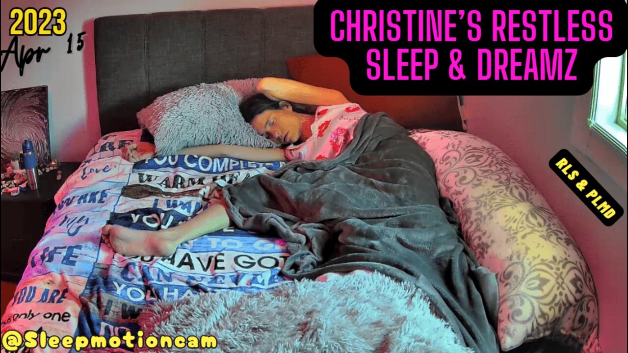 🎥FULL NIGHT SLEEP STREAM❤️ Apr 15, 2024 💤 Restless Sleep 😴 RLS & PLMD