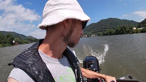 EP 231 - " 1st trip out on New Ride & 1st 5XD fish " [Alumacraft 1436 / Tohatsu EFI 9.9 ]