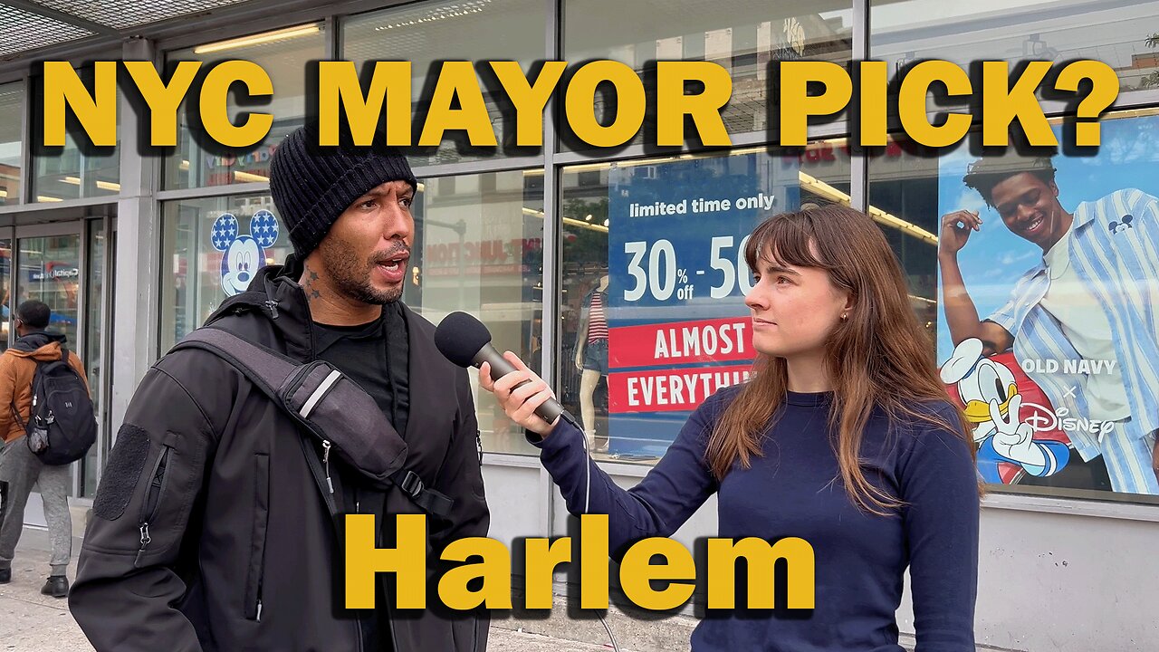 Asking New Yorkers Who they Support for Mayor: Harlem