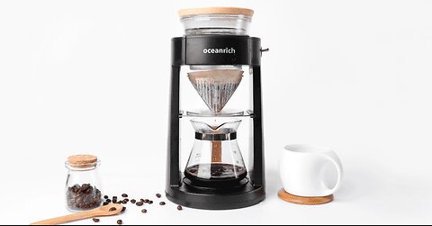 Immerse in Coffee Meditation with All-in-one Pour-over Coffee Maker