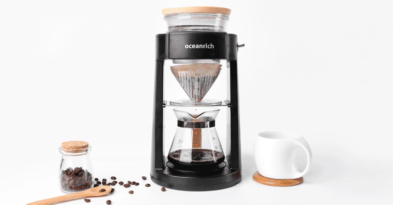 Immerse in Coffee Meditation with All-in-one Pour-over Coffee Maker