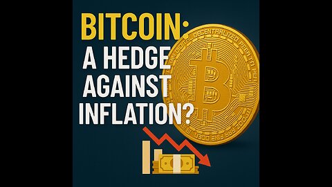 Bitcoin A Hedge Against Inflation