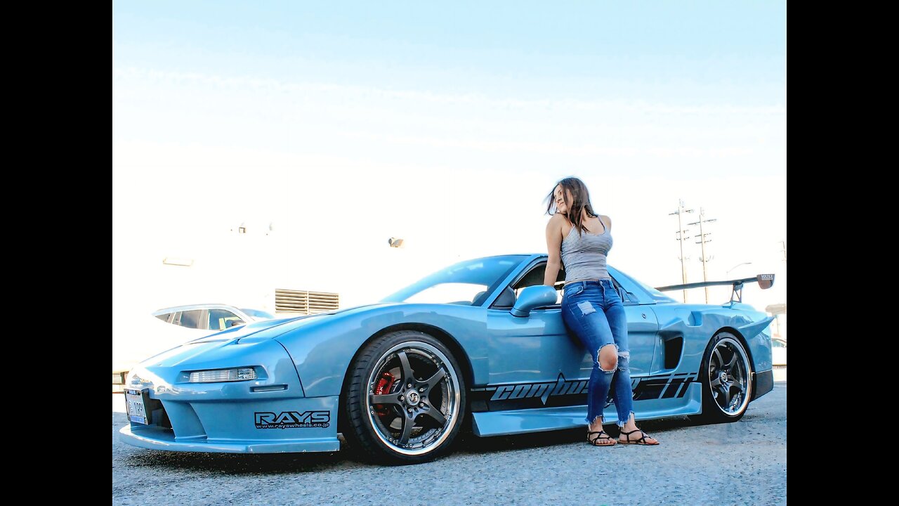 JDM MODEL Julizze Modeling Los Angeles Nsx