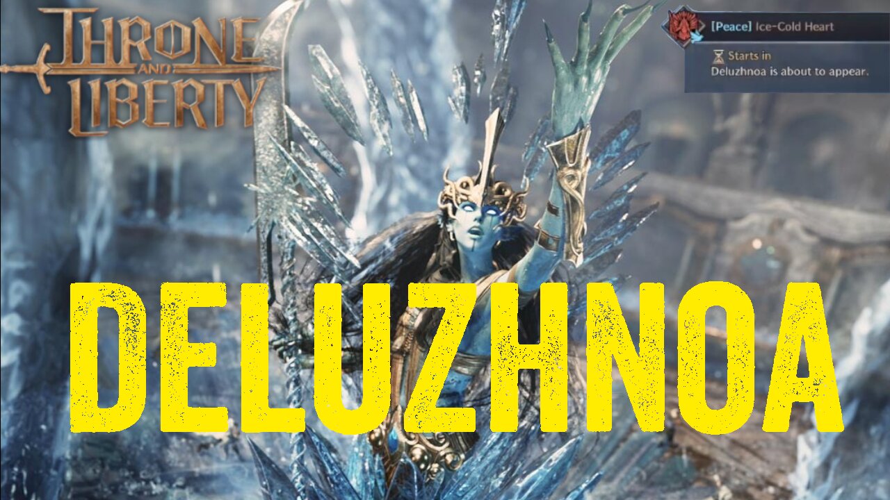 Deluzhnoa First Arch Boss Battle - Throne and Liberty