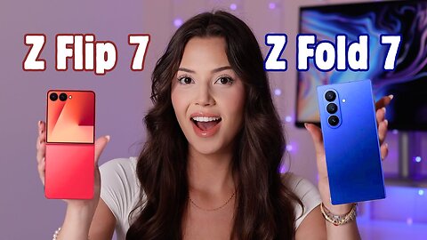 Z Fold 7 & Z Flip 7 FIRST LOOK! Wait… there’s a 3rd one?