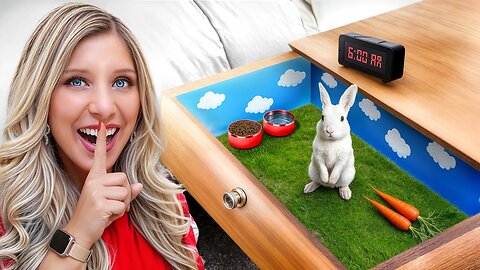 SNEAKING 7 SECRET PETS Into My Office! 🐍🐷🐒 (Will My Husband Notice?)