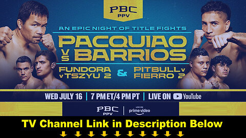 CrackStreams..!* Pacquiao vs Barrios 𝙻i𝚟e Streams@𝚁eddit?-Free