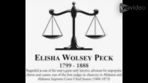 Chief Justice Elisha Peck – "one of the state's great early lawyers"
