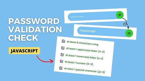 Ultimate Password Strength Checker Using JavaScript & Regex (Live Demo!) #live #livestream