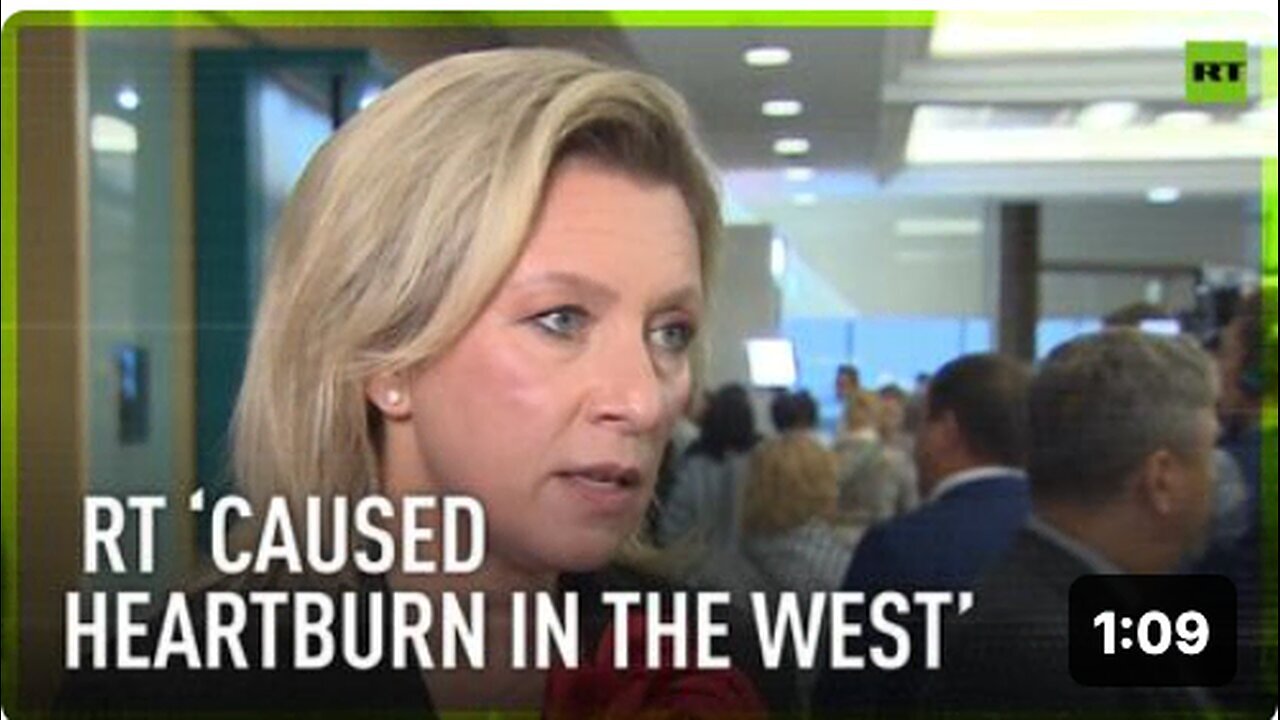 "Zakharova: US Aggression Towards RT Marks Declaration of Information War"