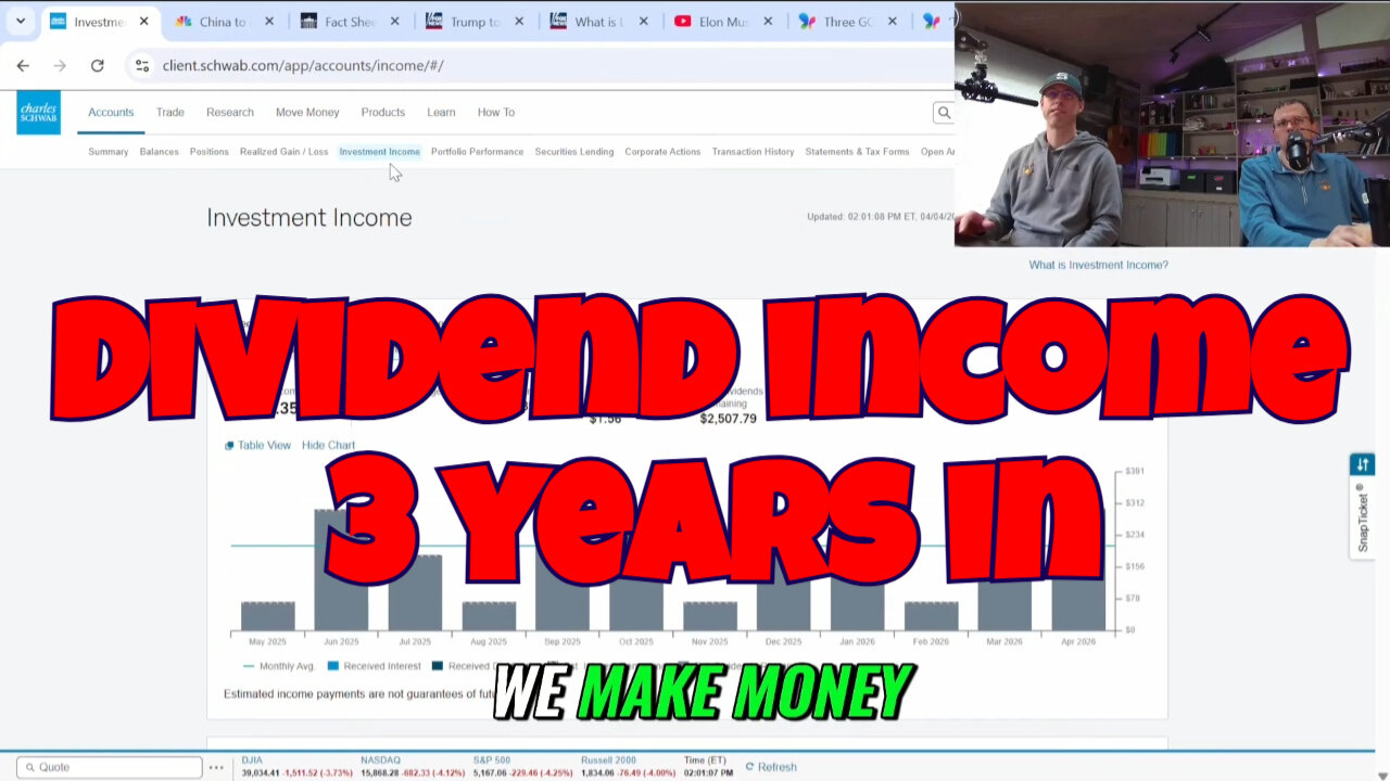 Stock market Crashing? We still get paid!