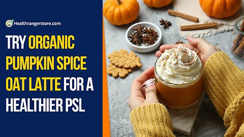 Try Organic Pumpkin Spice Oat Latte for a healthier PSL