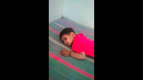 cute baby girl 😍 Masti time #viral #new @instagram