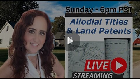 Part 1: Allodial Title & Land Patents - Real vs. Fake "Real" Estate APN/ZIP