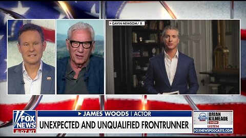 James Woods SLAMS Lying, Grifter Gavin Newsom
