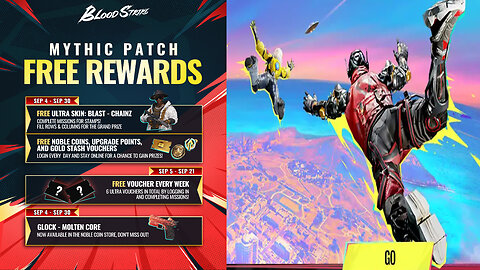 🔴BLOOD STRIKE: LIVE STREAM | MYTHIC PATCH FREE REWARDS | DRAGBEASTYT