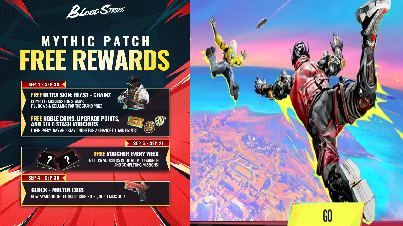 🔴BLOOD STRIKE: LIVE STREAM | MYTHIC PATCH FREE REWARDS | DRAGBEASTYT