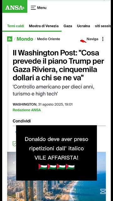 la notizia del giorno