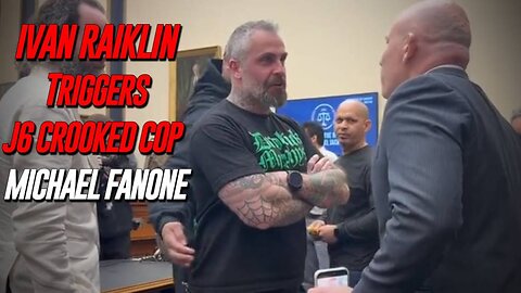 WATCH: J6 Crooked Capitol Police Officer Michael Fanone Goes Fully Mental