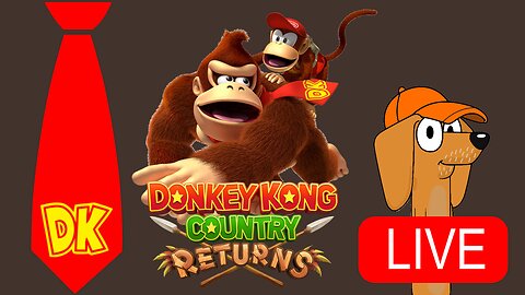 This Morning we Continue Donkey Kong Country Returns! (spiders will not get me down!)