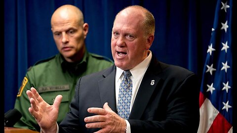 Border Czar Tom Homan Has Some Choice Words for Van Hollen and His Stunt Trip