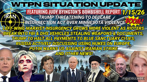 WTPN ~ Judy Byington ~ Situation Update ~ 1-15-26 ~ Trump Return ~ Restored Republic via a GCR