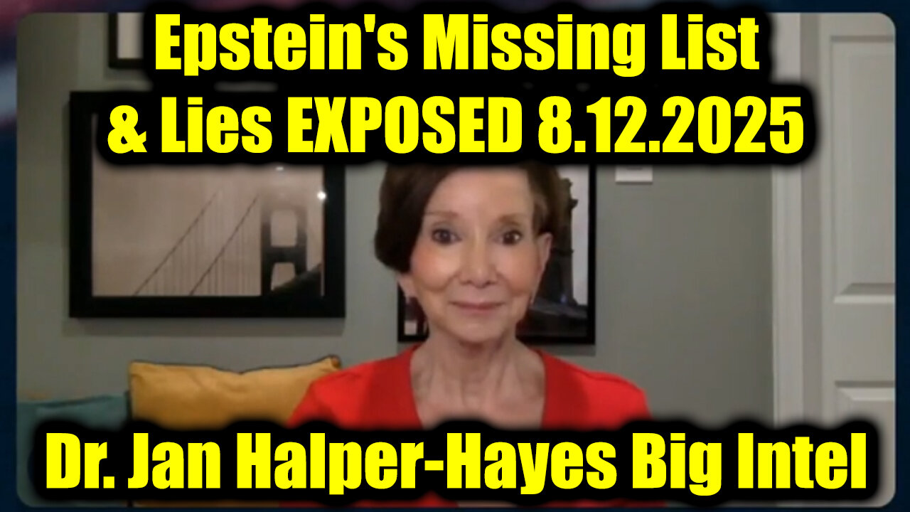 Epstein's Missing List & Lies EXPOSED. 8-12-25-AT-2PM-CST-10T-EST