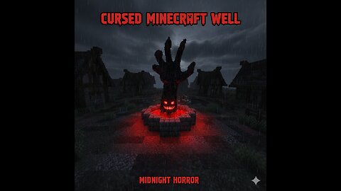 Minecraft Horror Story: The Haunted Village Well 😱