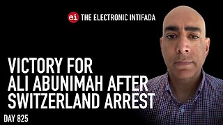 Victory for Ali Abunimah after Switzerland arrest