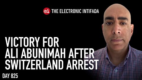 Victory for Ali Abunimah after Switzerland arrest