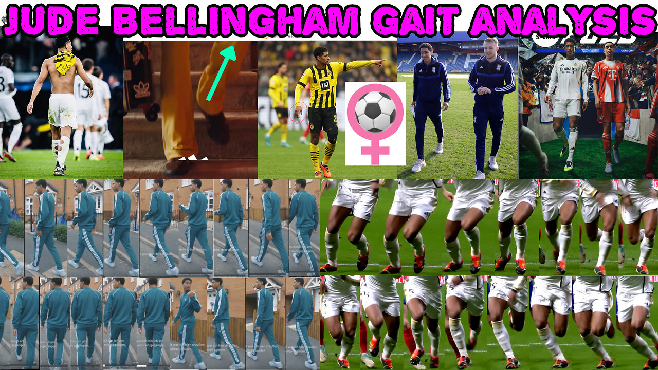 Jude Bellingham gait analysis