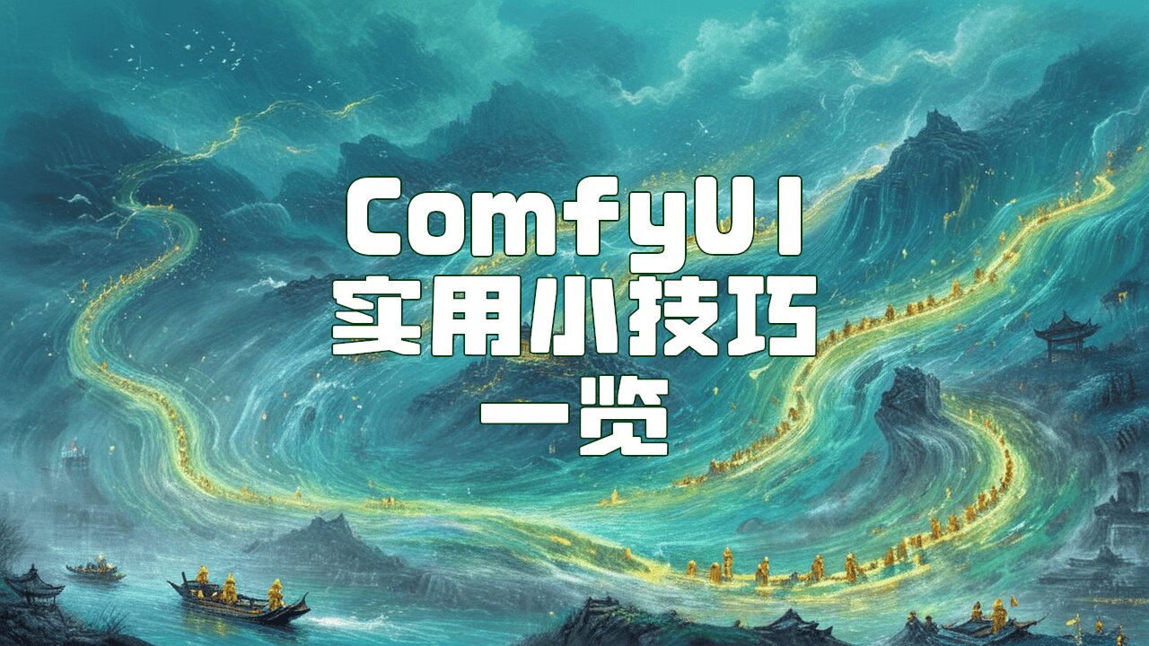 新手也能轻松掌握ComfyUI操作技巧 | From Novice to Pro: Your Easy Path to ComfyUI Magic