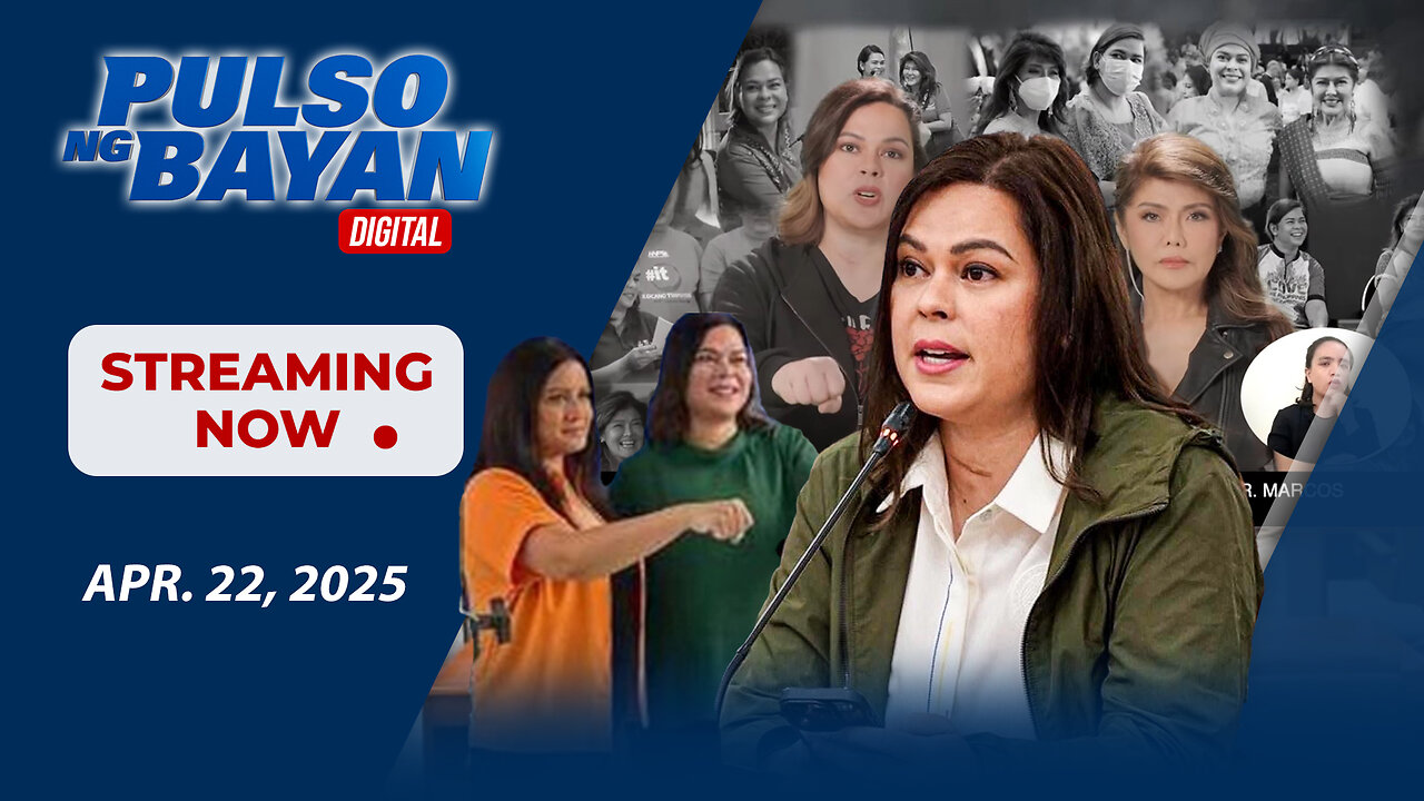 LIVE: PULSO NG BAYAN KASAMA SI ADMAR VILANDO AT JADE CALABROSO | APRIL 22, 2025