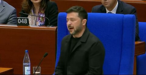 BREAKING NEWS🚨 Zelenskyy makes his first visit to the Council of Europe.