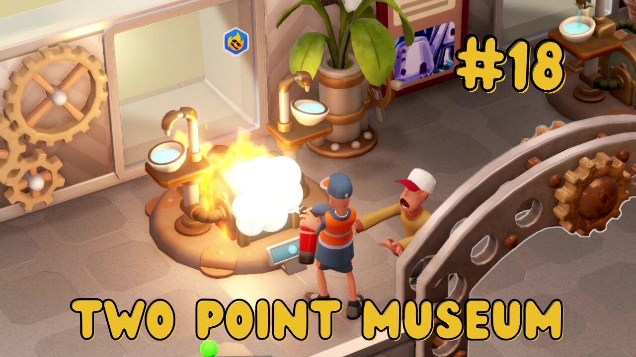 Let's Play Two Point Museum - Bungle Wasteland is on FIRE! 🔥