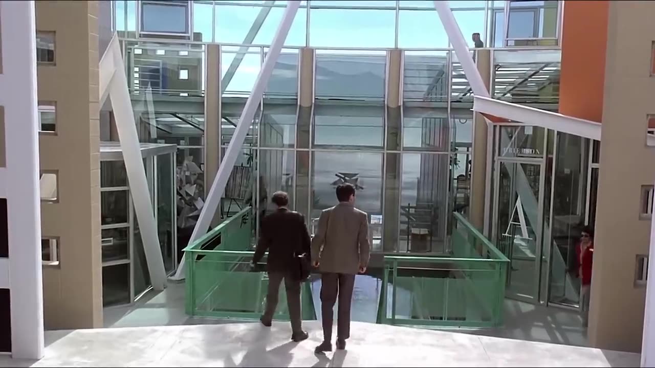 Mr Bean travels to AMERICA